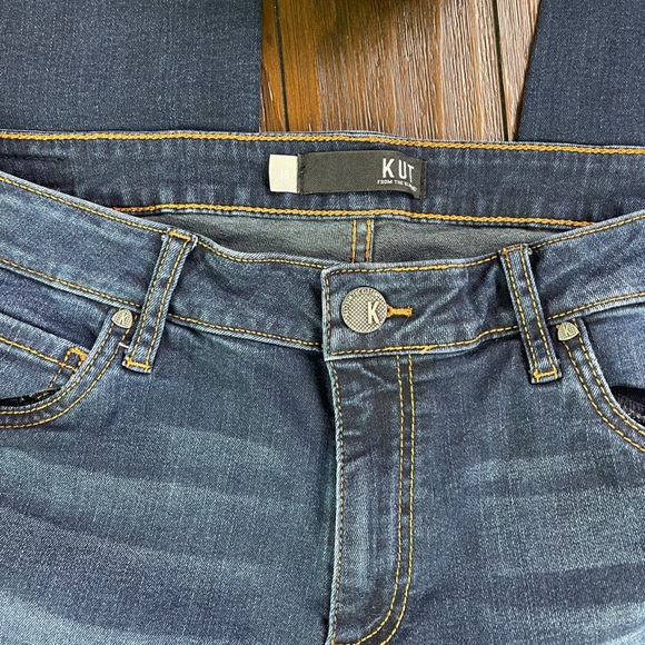 Kut from the Kloth Donna High Rise Ankle Skinny Jeans Size 16 - Picture 7 of 14
